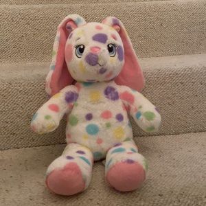 build a bear poka dot bunny